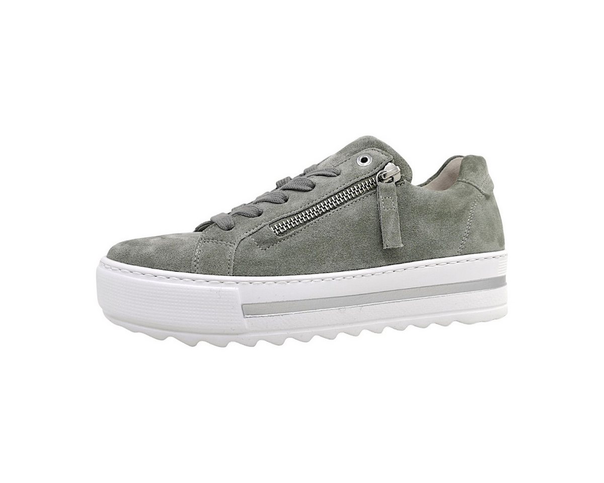 Gabor Comfort sportlicher Schnürer Slip-On Sneaker