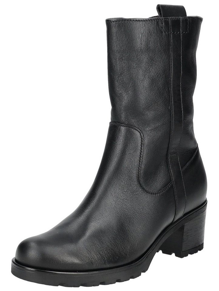 Gabor Comfort Stiefel Leder Stiefel (schwarz)
