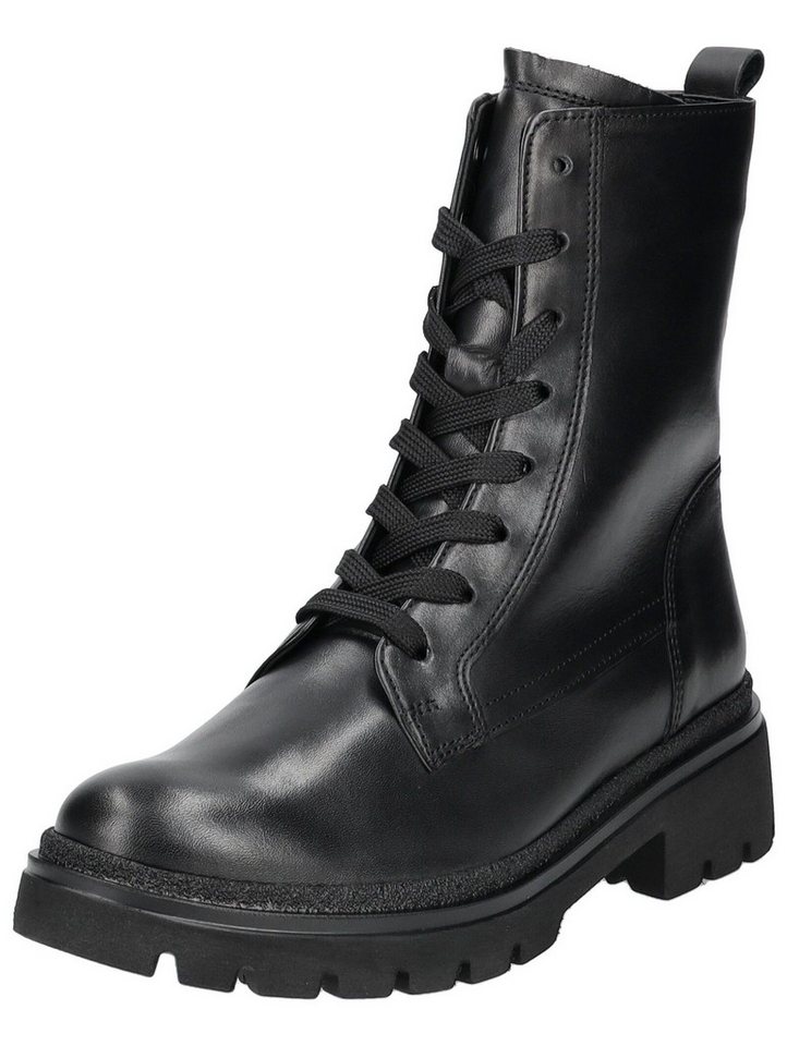 Gabor Comfort Stiefelette Glattleder Schnürstiefelette