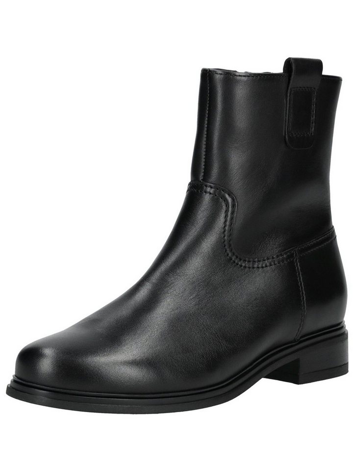 Gabor Comfort Stiefelette Leder Stiefelette (schwarz)