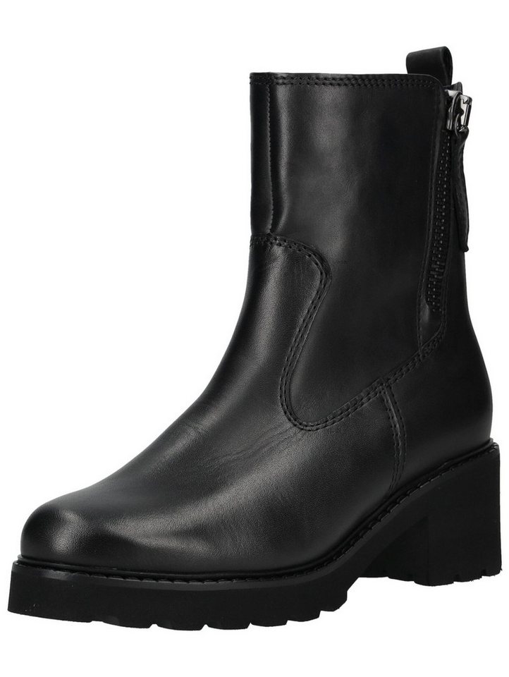 Gabor Comfort Stiefelette Leder Stiefelette (schwarz)
