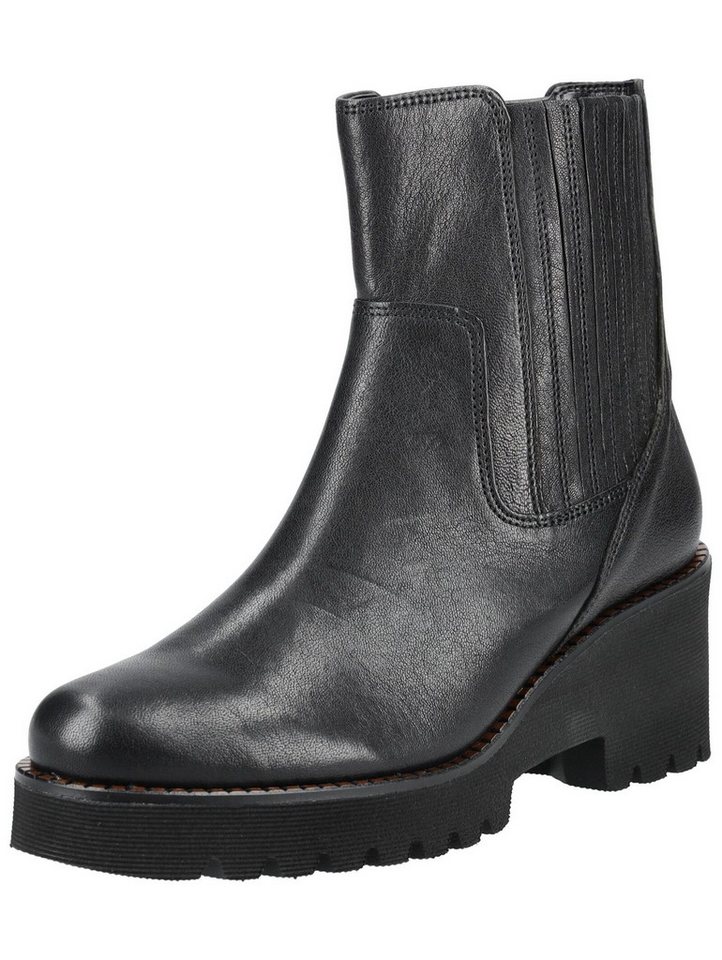 Gabor Comfort Stiefelette Leder Stiefelette (schwarz)