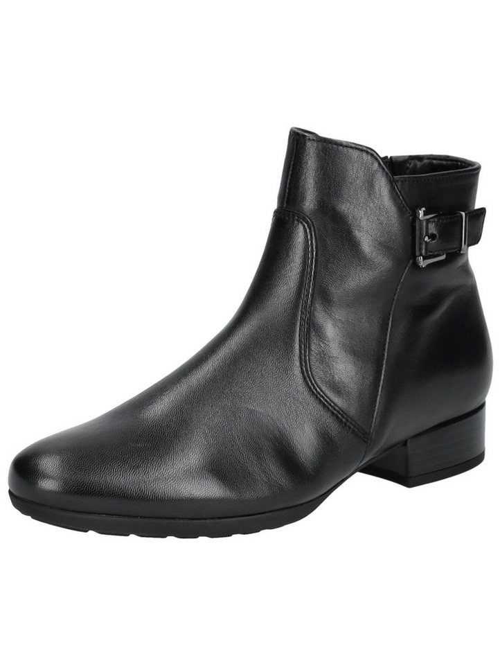 Gabor Comfort Stiefelette Nappaleder Stiefelette (schwarz)