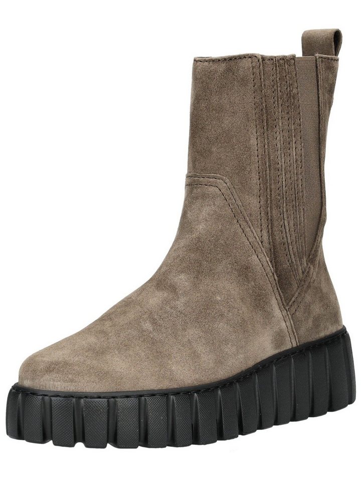 Gabor Comfort Stiefelette Veloursleder Stiefelette (braun)