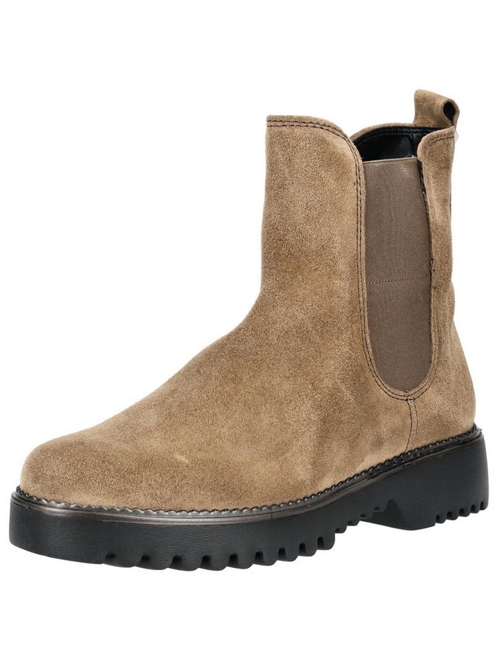 Gabor Comfort Stiefelette Veloursleder Stiefelette (braun/grau)