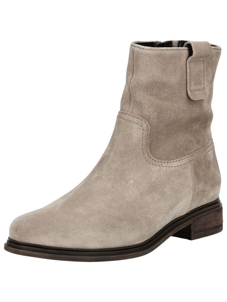 Gabor Comfort Stiefelette Veloursleder Stiefelette (Kiesel)