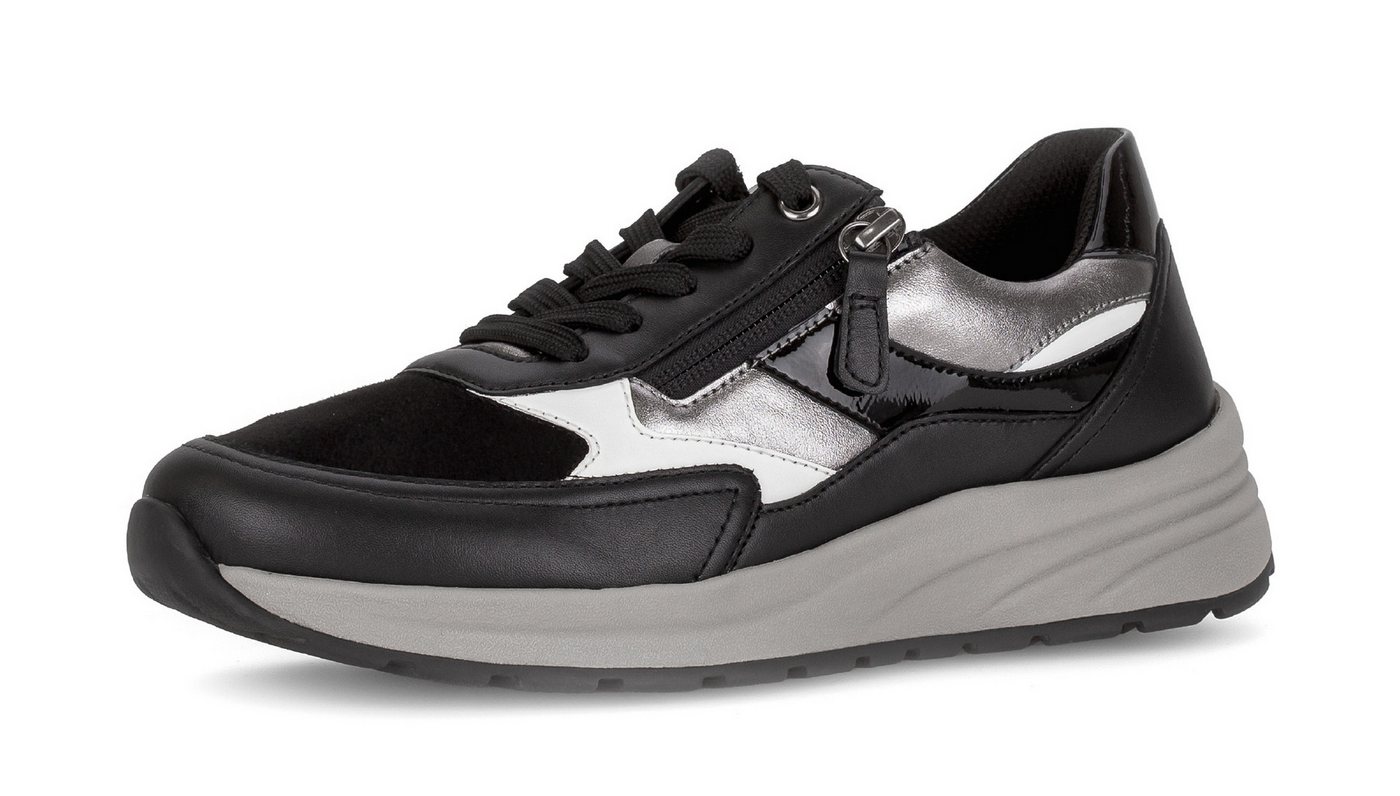 Gabor COMO Keilsneaker, Plateau, Schnürschuh, Halbschuh, in Extraweite K
