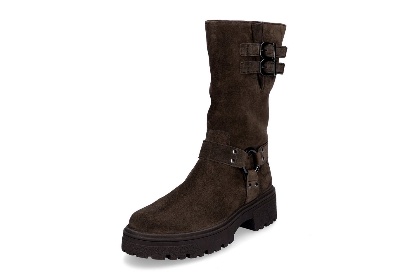 Gabor Damen Halbschaft Stiefel braun Stiefel