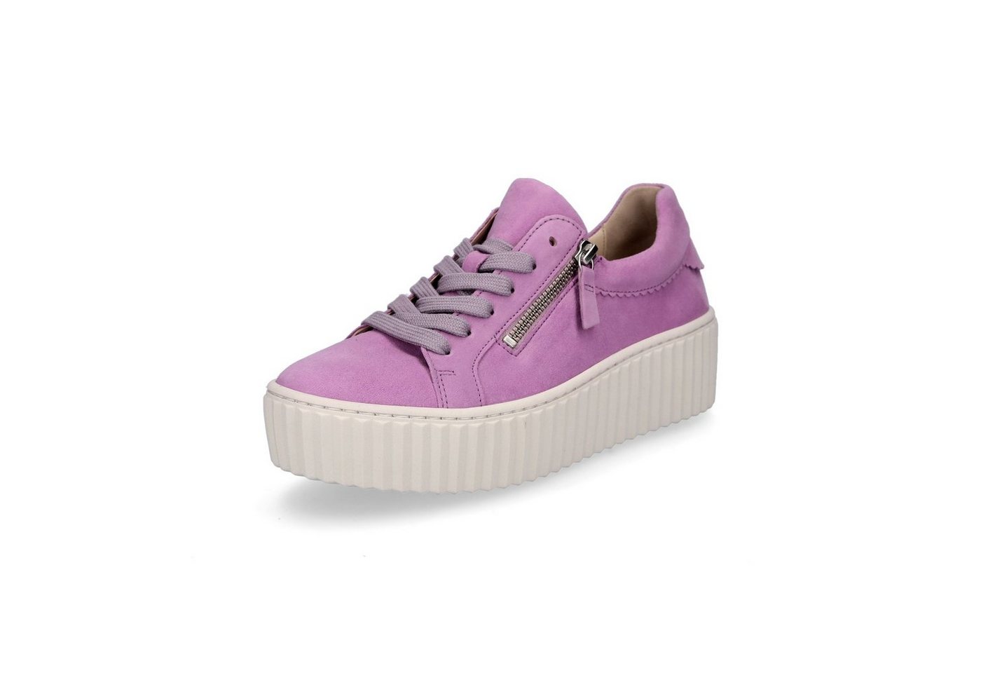 Gabor Damen Plateau Sneaker lila Sneaker