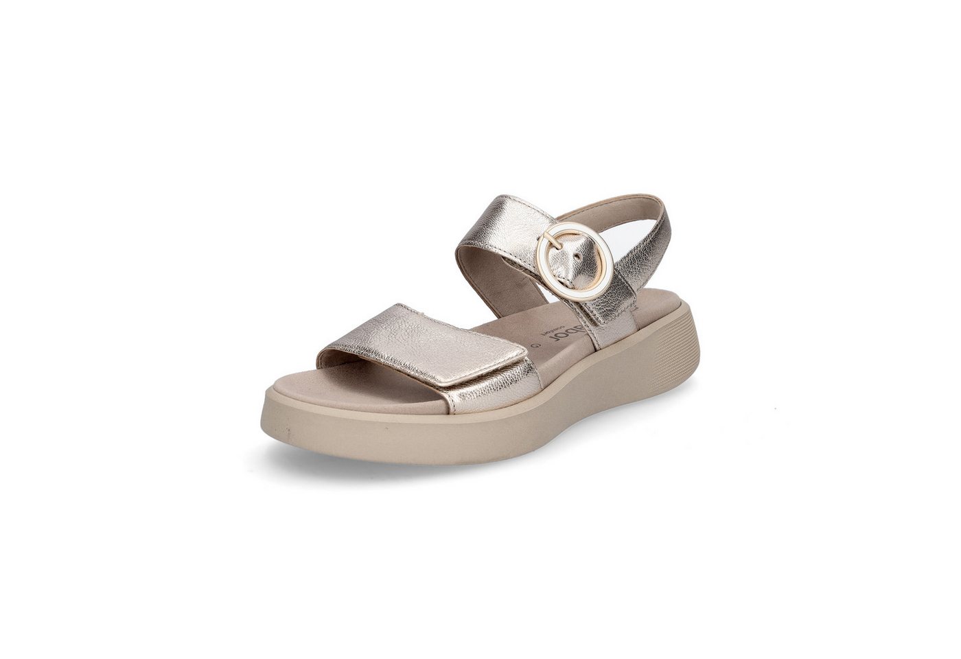 Gabor Damen Sandale gold Sandale