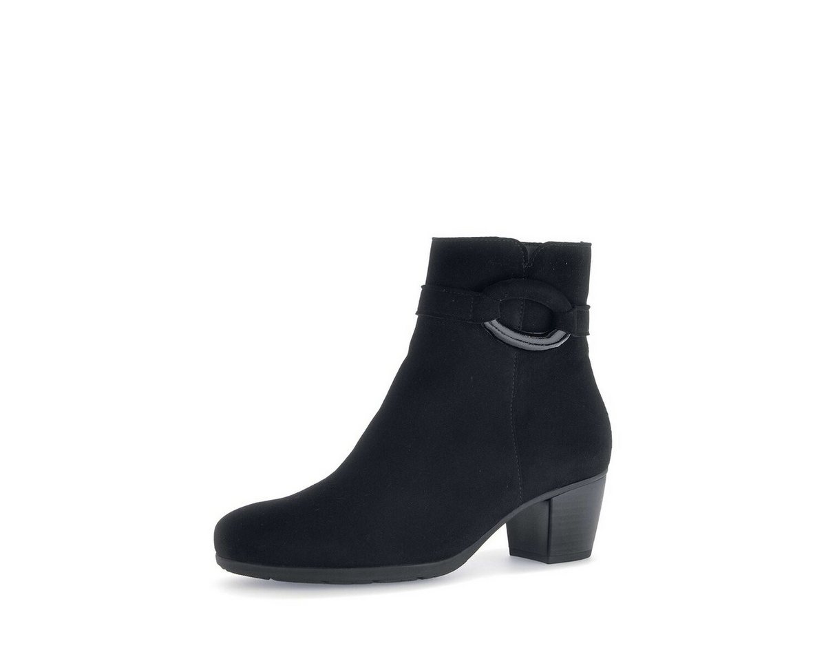 Gabor Elegante Stiefelette Materialmix Leder Stiefelette