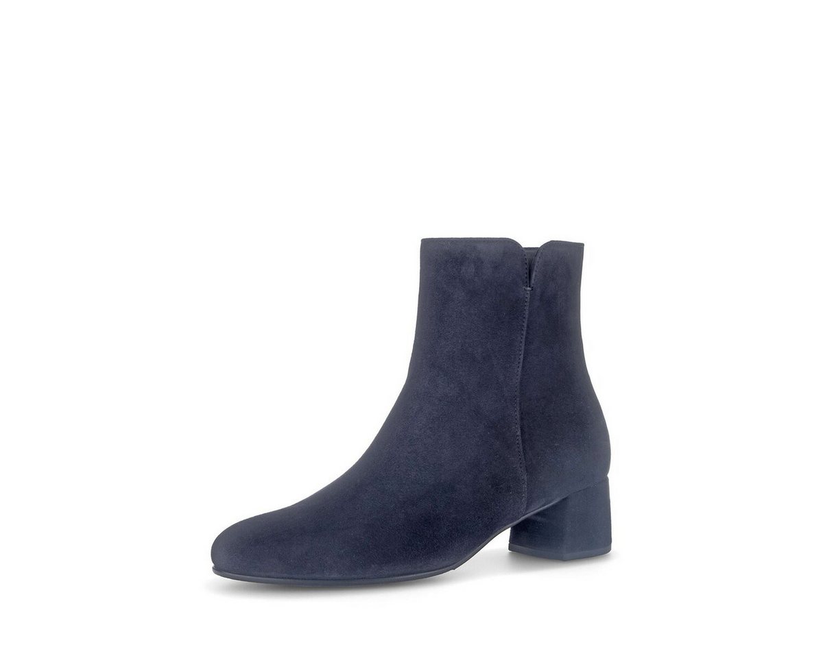 Gabor Elegante Stiefelette Rauleder Stiefelette (blau)