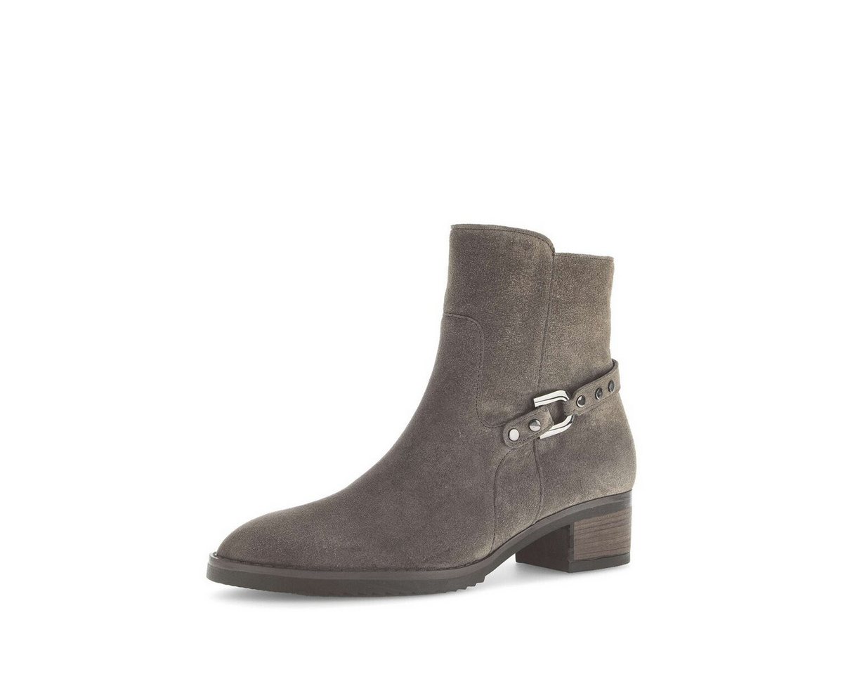 Gabor Elegante Stiefelette Rauleder Stiefelette (braun)