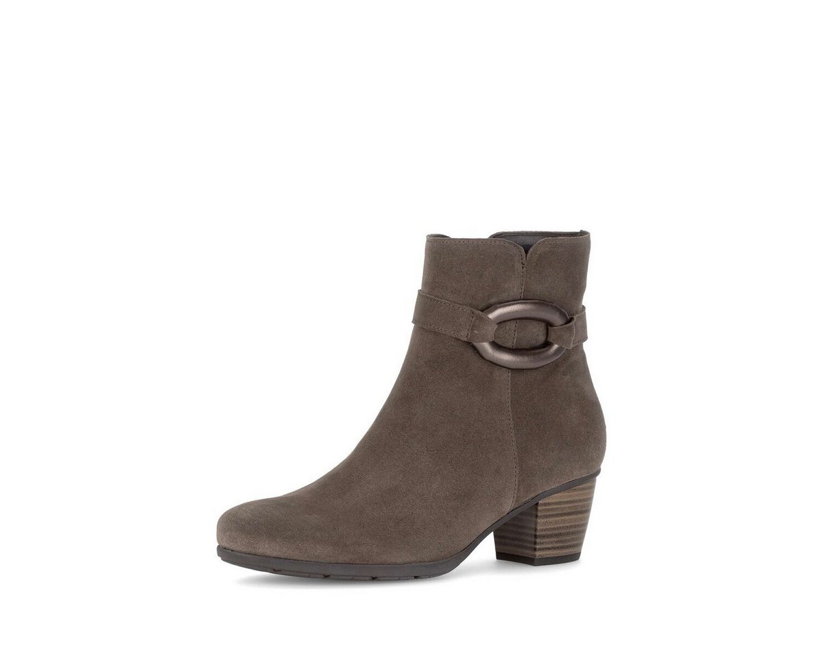 Gabor Elegante Stiefelette Rauleder Stiefelette (braun)