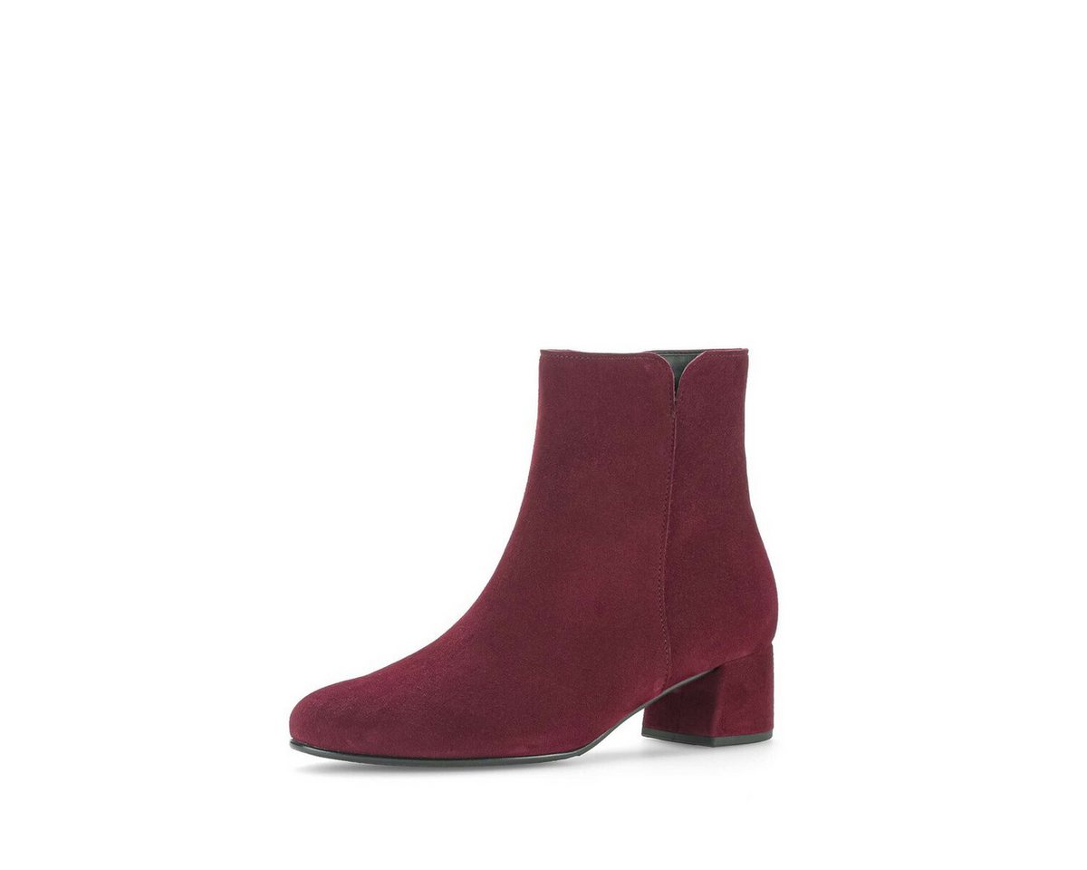 Gabor Elegante Stiefelette Rauleder Stiefelette (rot)