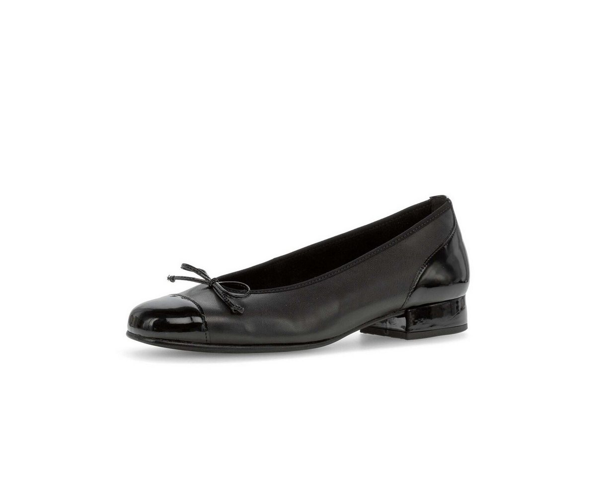 Gabor Eleganter Ballerina Materialmix Lederimitat Ballerina