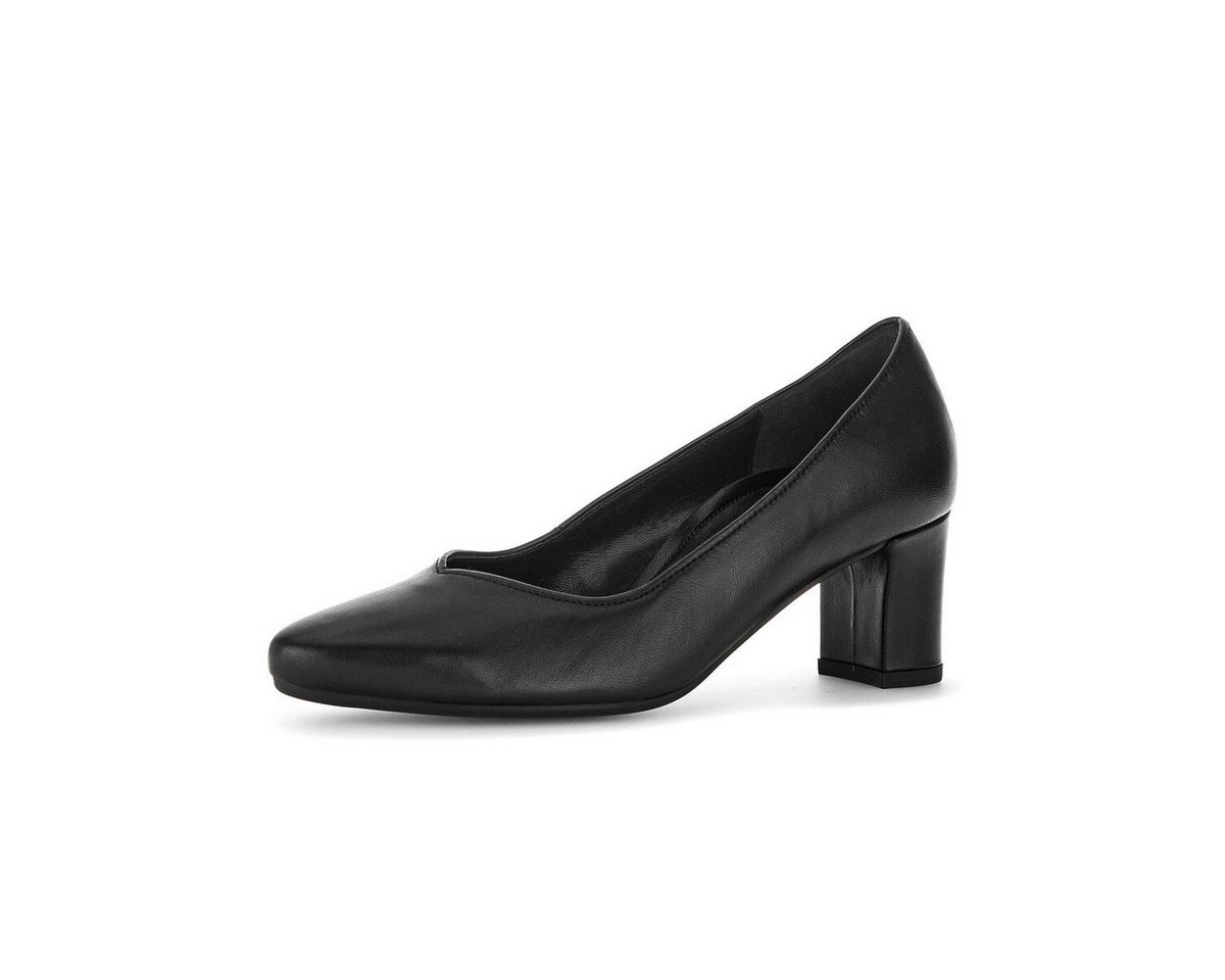 Gabor Eleganter Pumps Glattleder Pumps (schwarz)