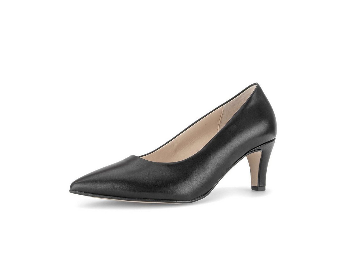 Gabor Eleganter Pumps Glattleder Pumps (schwarz)