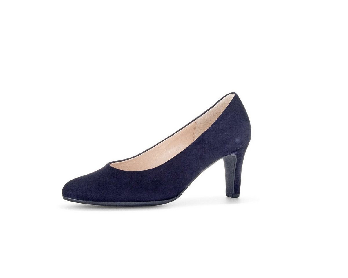 Gabor Eleganter Pumps Rauleder Pumps (blau)