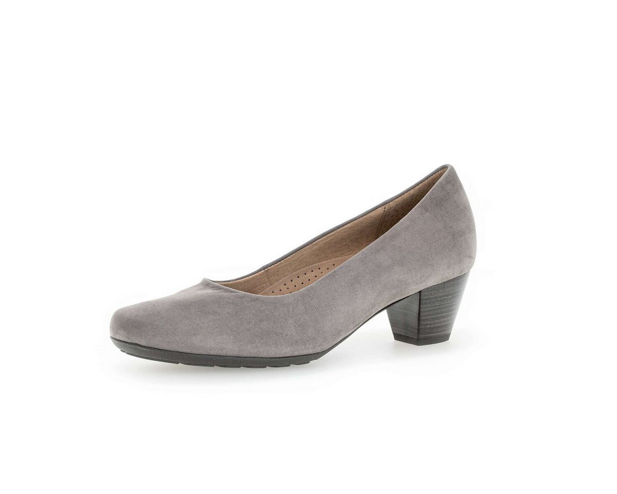 Gabor Eleganter Pumps Rauleder Pumps (grau)