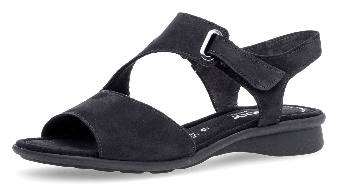 Gabor FLORENZ Keilsandalette, Sommerschuh, Riemchensandale, Komfortschuh in Weite G (weit)
