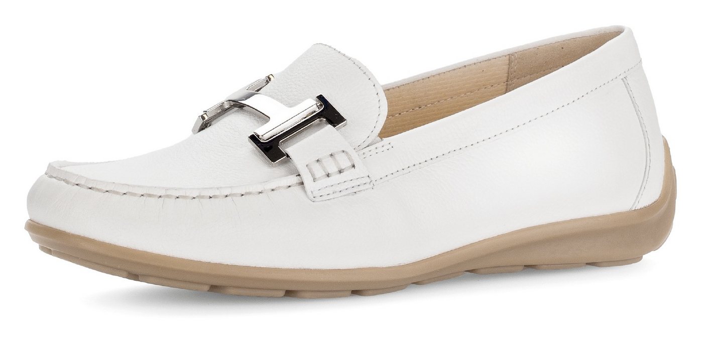 Gabor FLORENZ Mokassin, Komfortschuh, Bequemschuh, Slipper in Weite G (weit)