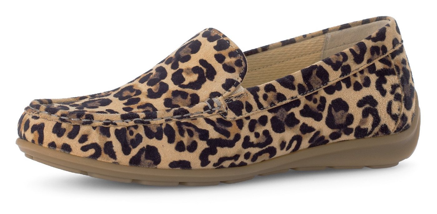 Gabor FLORENZ Mokassin, Komfortschuh, Schlupfschuh, Slipper in Bequemweite G (weit)