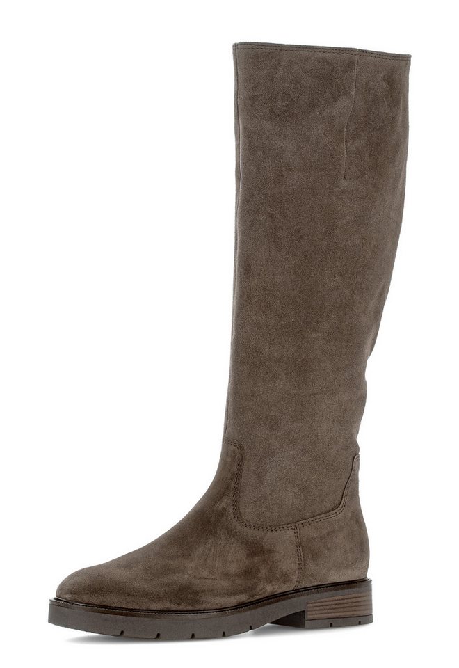 Gabor FLORENZ Stiefel, Blockabsatz, Langschaftstiefel in Komfortweite G (weit)