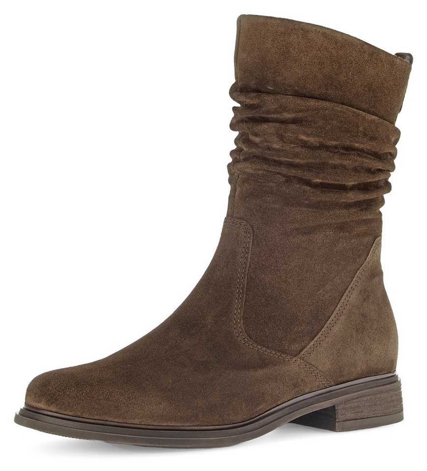 Gabor Genua Stiefel, Blockabsatz, Kurzstiefel, mit Innenreißverschluss