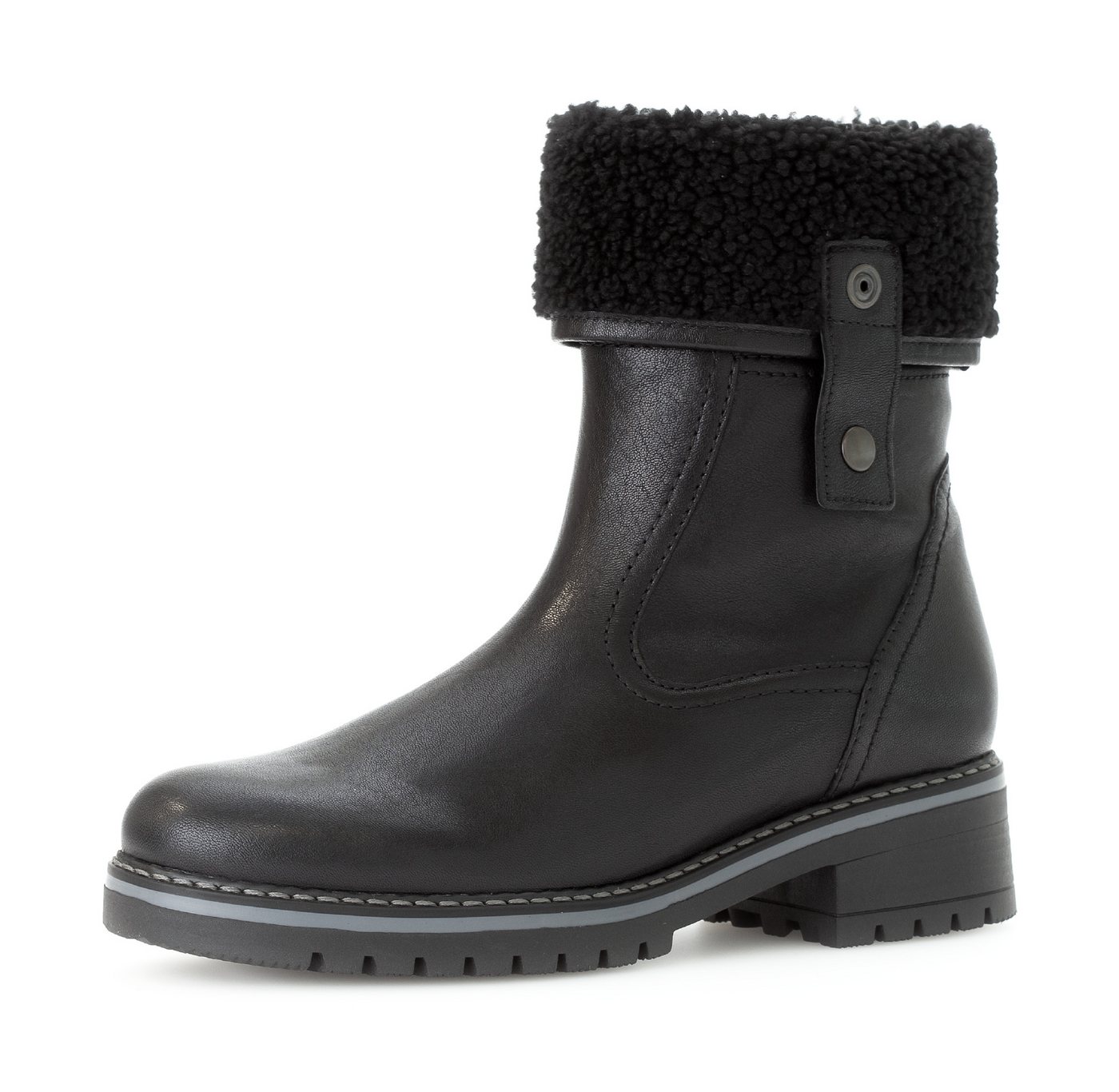 Gabor GENUA Winterboots, Blockabsatz, Winterstiefelette, mit Reißverschluss, G-Weite