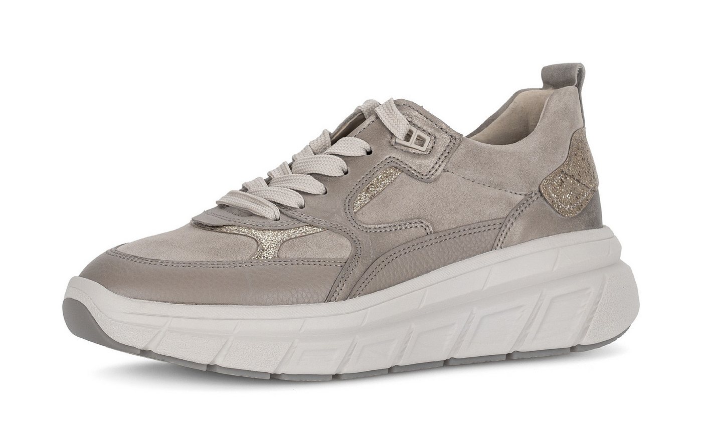 Gabor Keilsneaker Plateau, Schnürschuh, Halbschuh mit Best Fitting-Ausstattung