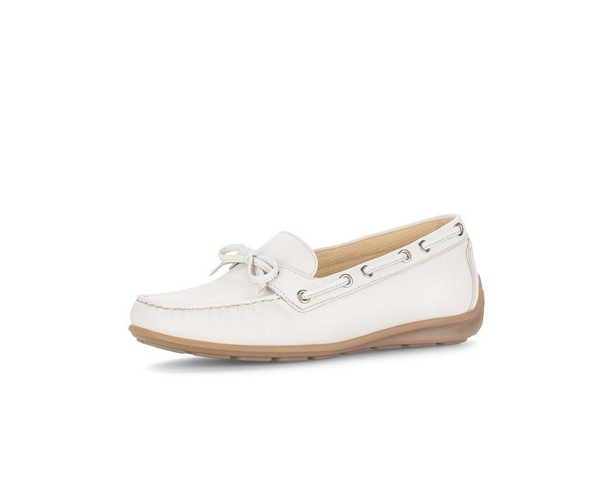 Gabor Mokassin Glattleder Mokassin (weiß)