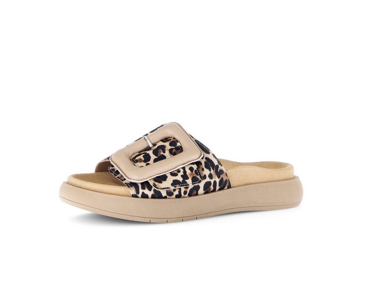 Gabor Pantolette Materialmix Leder Pantolette