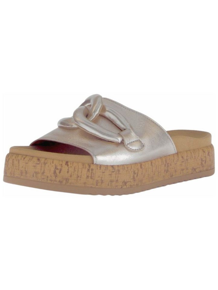 Gabor Pantoletten Leder Pantolette (beige)