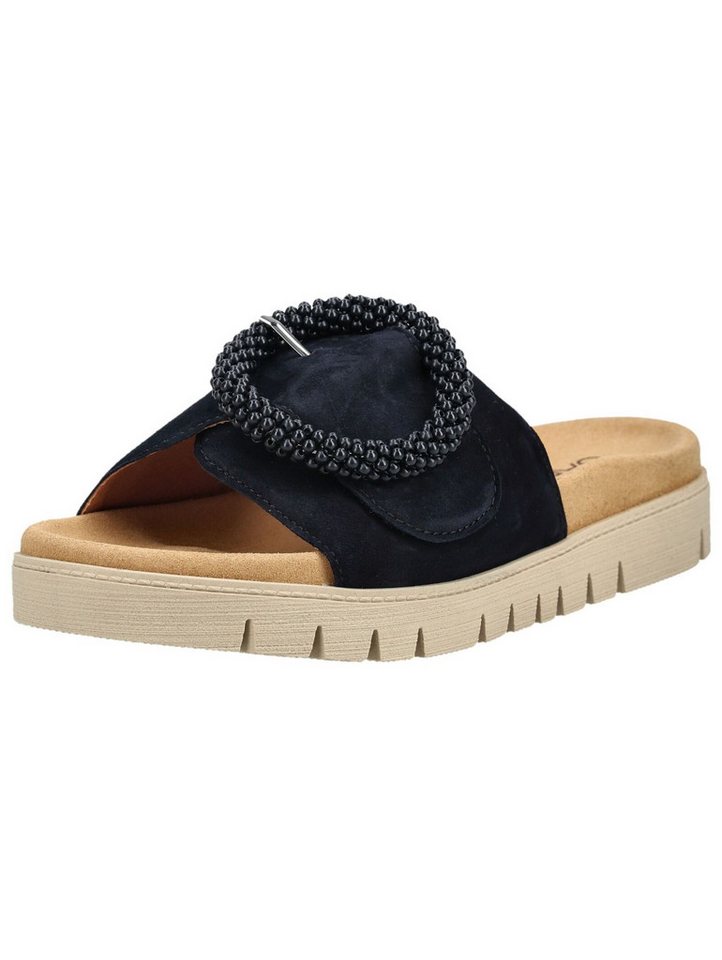 Gabor Pantoletten Leder Pantolette (blau)