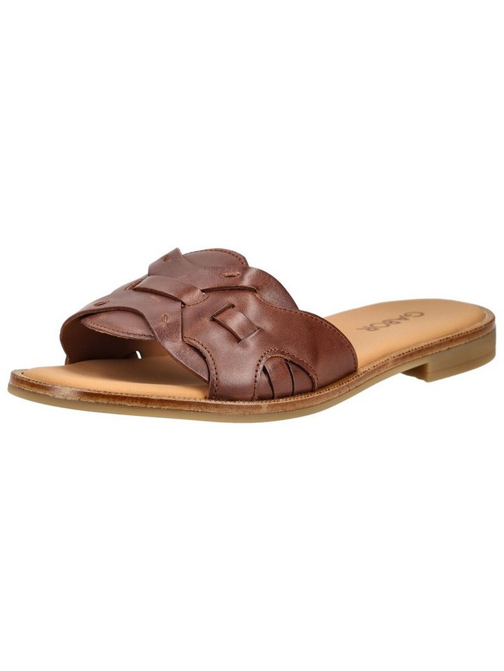 Gabor Pantoletten Leder Pantolette (braun)