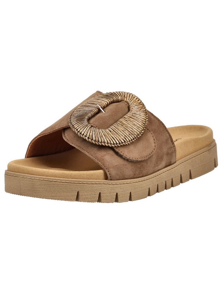 Gabor Pantoletten Leder Pantolette (braun)
