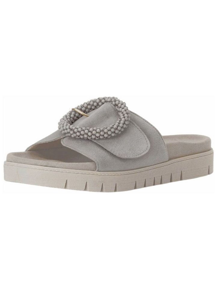 Gabor Pantoletten Leder Pantolette (grau)