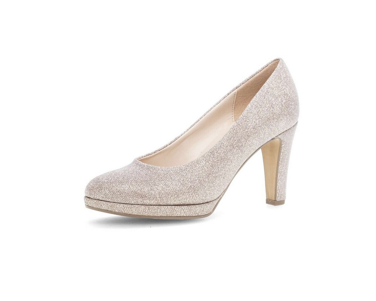 Gabor Plateau Pumps Lederimitat Plateaupumps (rosa)