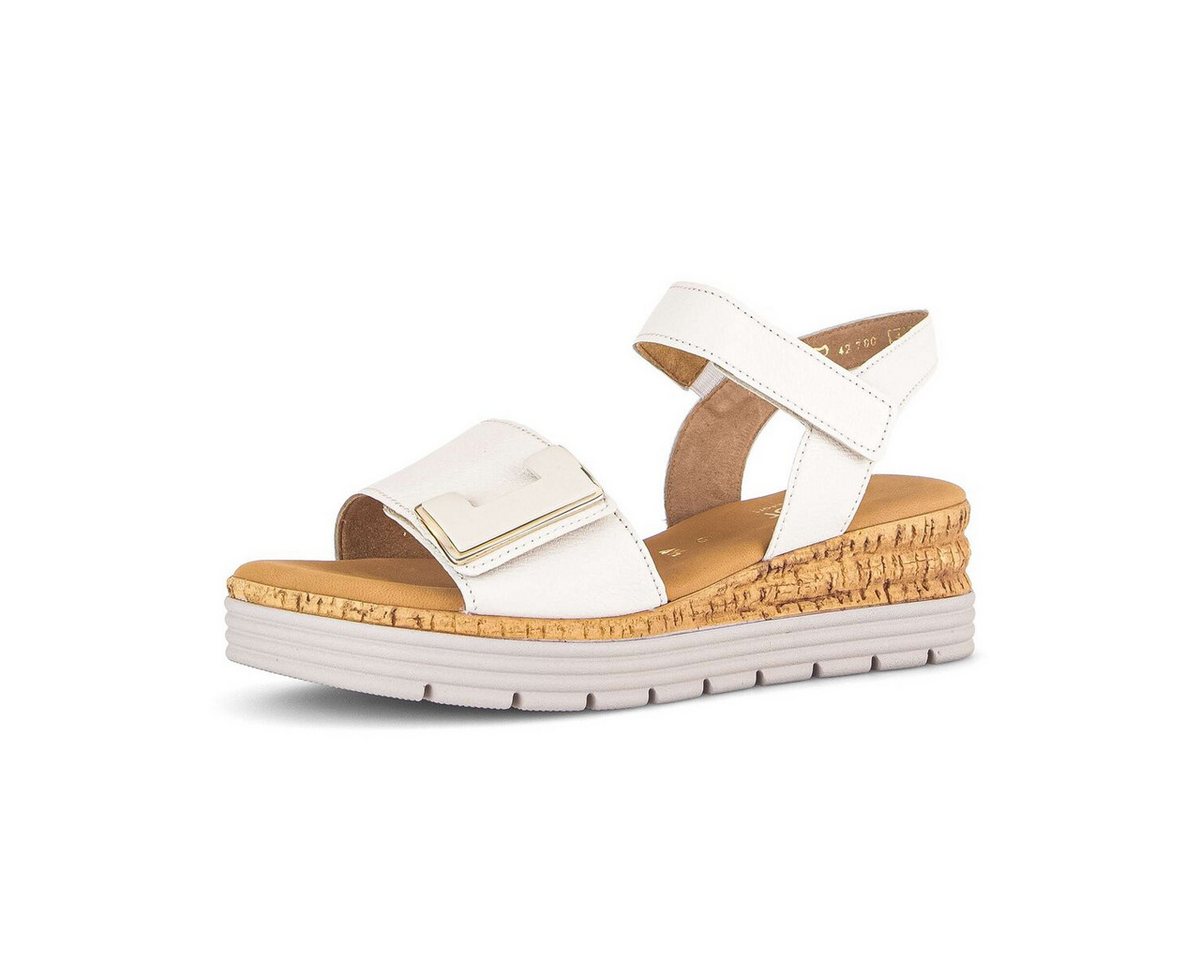 Gabor Plateau Sandale Plateausandaletten (beige)
