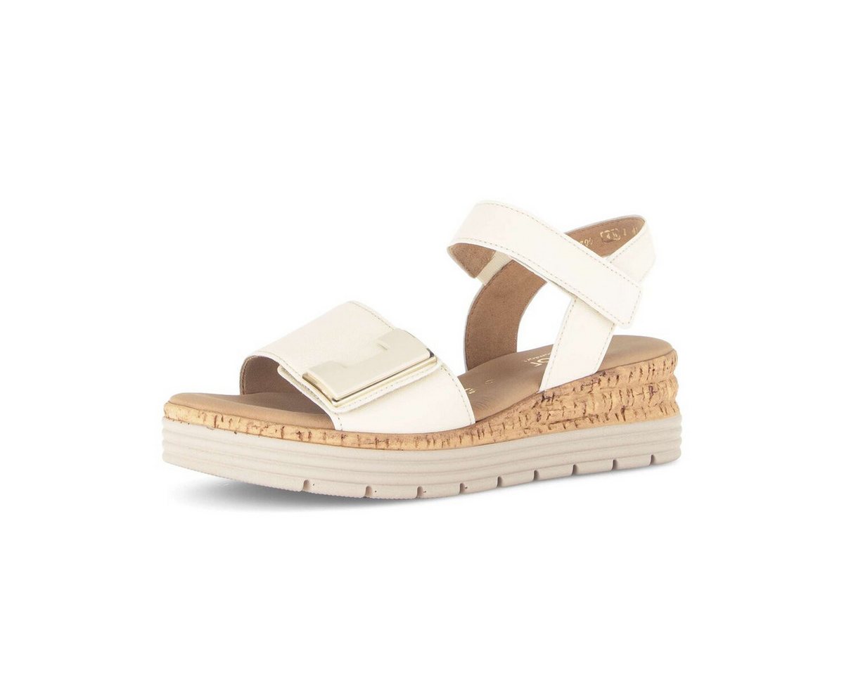 Gabor Plateau Sandale Plateausandaletten (beige)