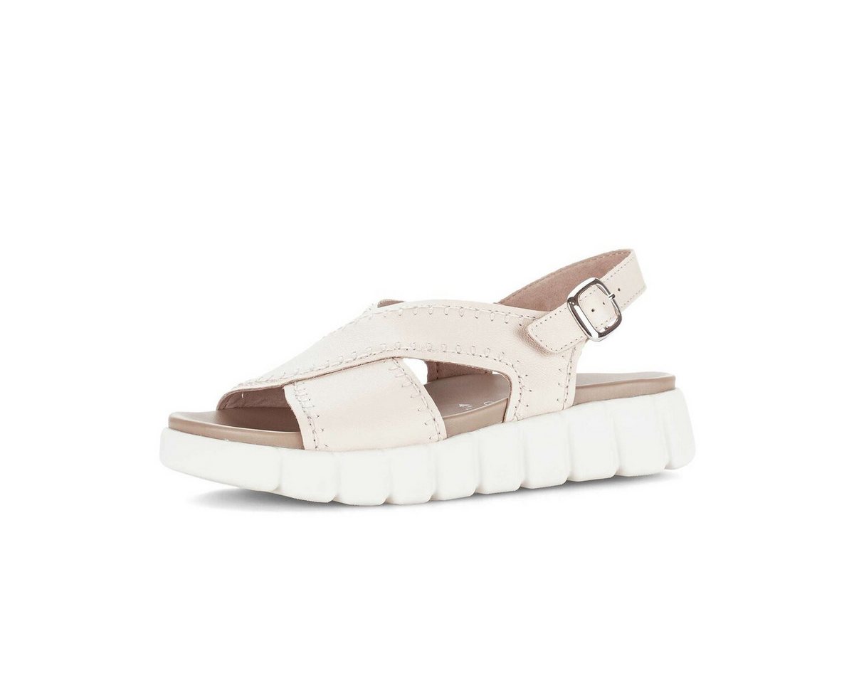 Gabor Plateau Sandale Plateausandaletten (beige)
