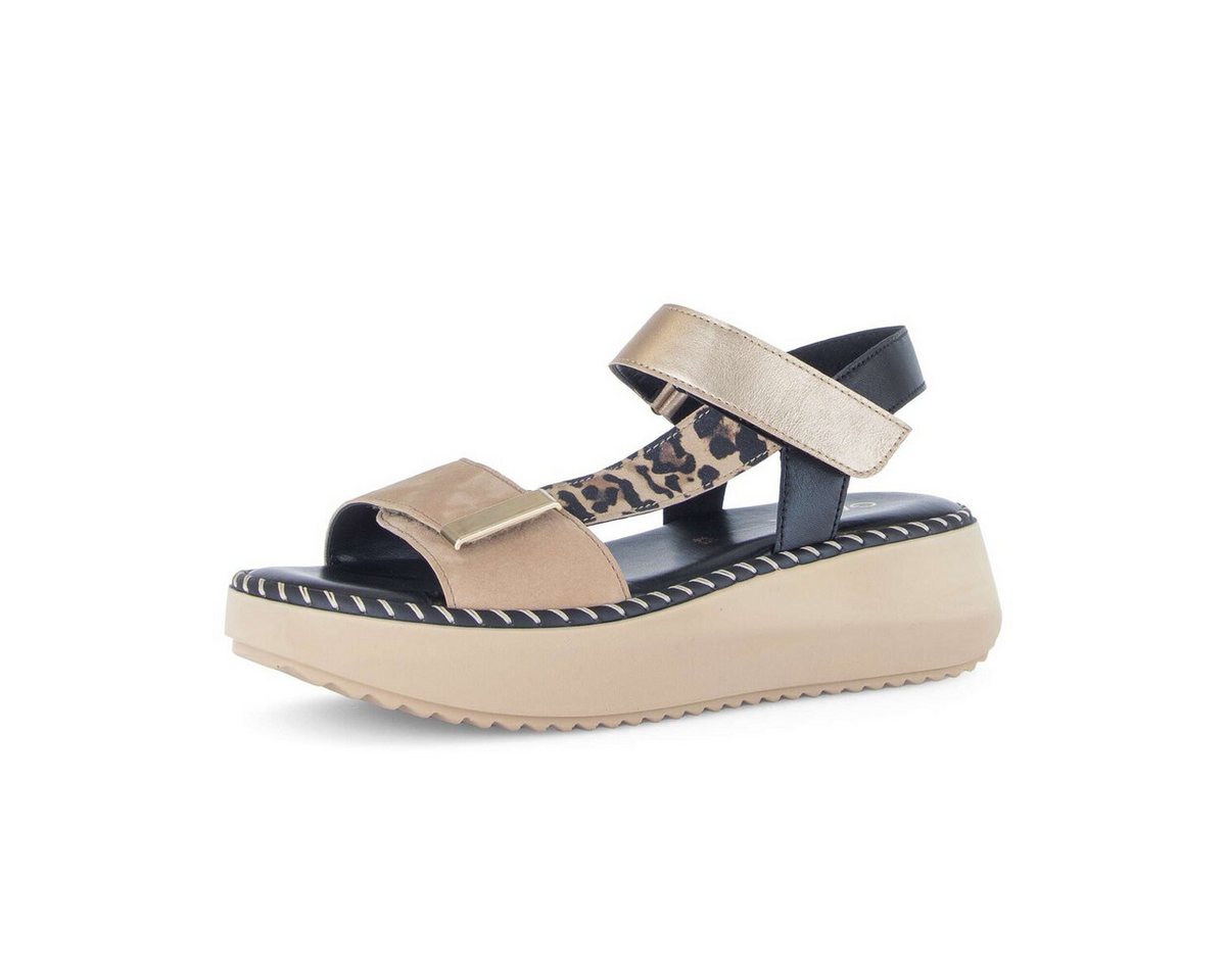 Gabor Plateau Sandale Plateausandaletten (beige)