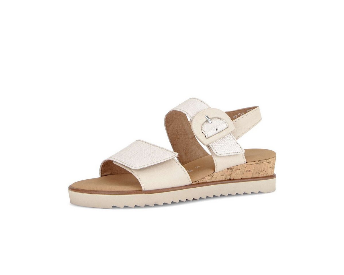 Gabor Plateau Sandale Plateausandaletten (beige)