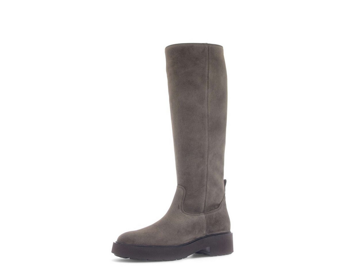 Gabor Plateau Stiefel Rauleder Plateaustiefel (braun)