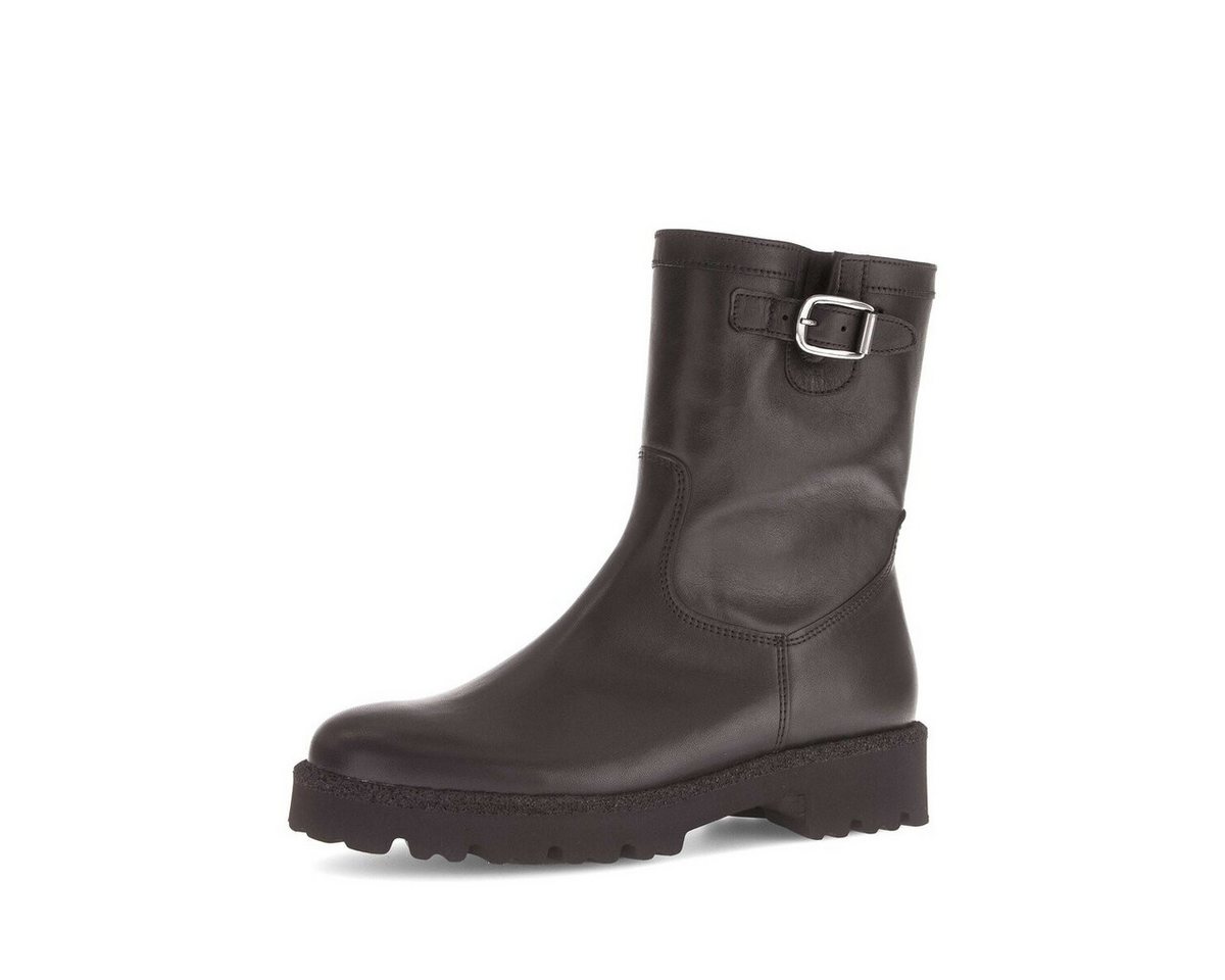 Gabor Plateau Stiefelette Glattleder Plateaustiefelette (braun)