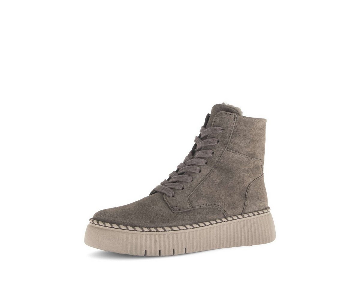 Gabor Plateau Stiefelette Rauleder Plateaustiefelette (braun)