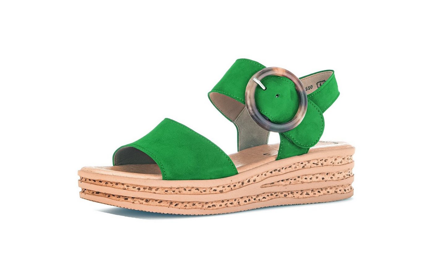Gabor Plateausandale (verde (31))