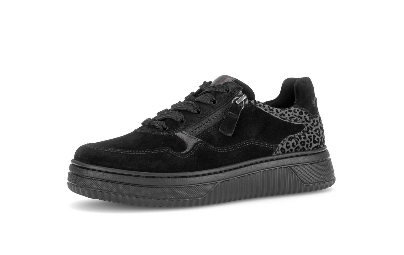 Gabor Plateausneaker Freizeitschuh, Halbschuh, Schnürschuh in Komfortweite K (extraweit)
