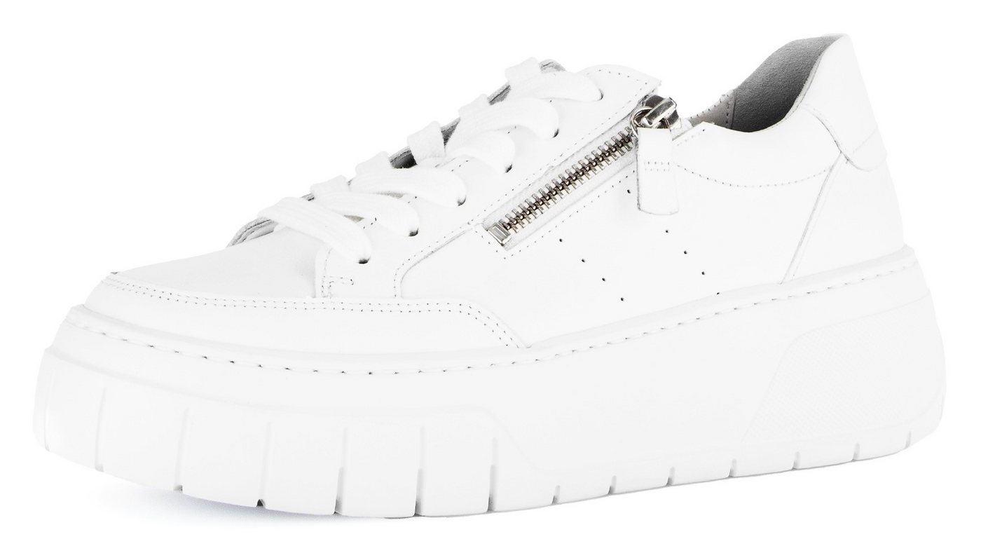Gabor Plateausneaker, Freizeitzschuh, Halbschuh, Schnürschuh mit Best Fitting-Ausstattung